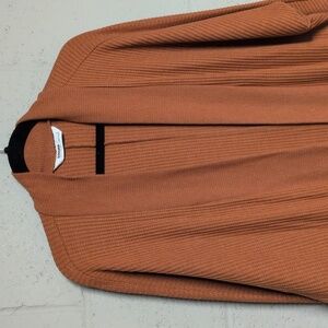 Sonoma Women's Waffle Knit Open Front Batwing Cardigan Shrug Size Large